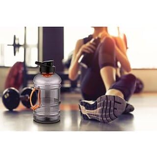 REVOLT RISE 1.5L Beast Sports Water/Protein Gallon Bottle with Mixer Ball & Strainer