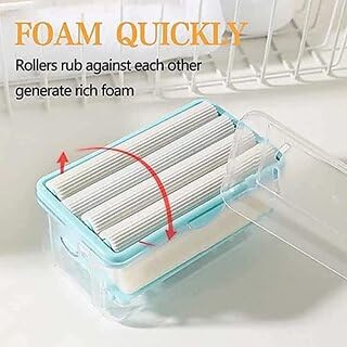 Soap Cleaning Storage Foaming Box with Bubbler