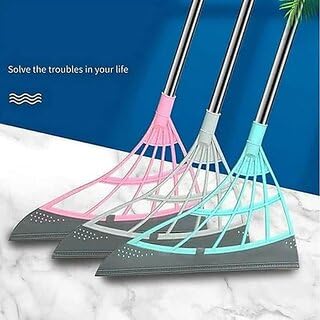 REVOLT RISE 2-in-1 Universal Silicone Magic Bathroom Broom