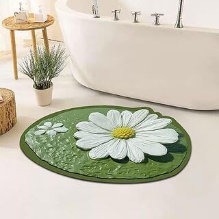 Curved Bath Mat for Round Shower