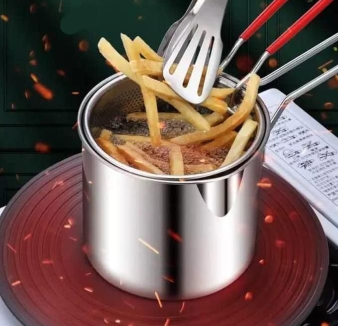 Revolt Rise Stainless Steel Deep Fryer Pot