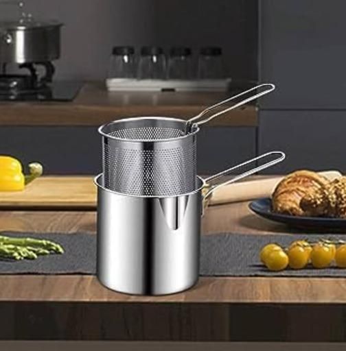 Revolt Rise Stainless Steel Deep Fryer Pot