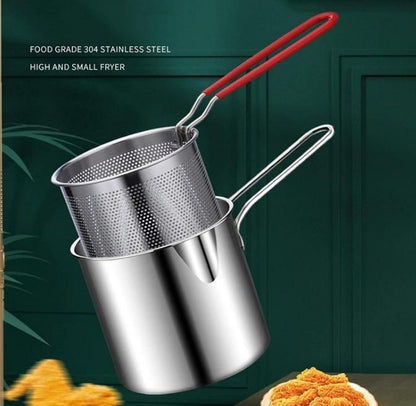 Revolt Rise Stainless Steel Deep Fryer Pot