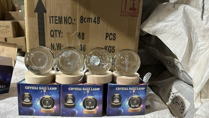 Revolt Rise 3D Crystal Lamp Ball(Assorted Design)